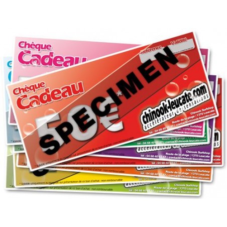 chinook-leucate.com Chèques cadeaux