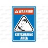 chinook-leucate.com Plaque métal Leucate KITESURFING (big)