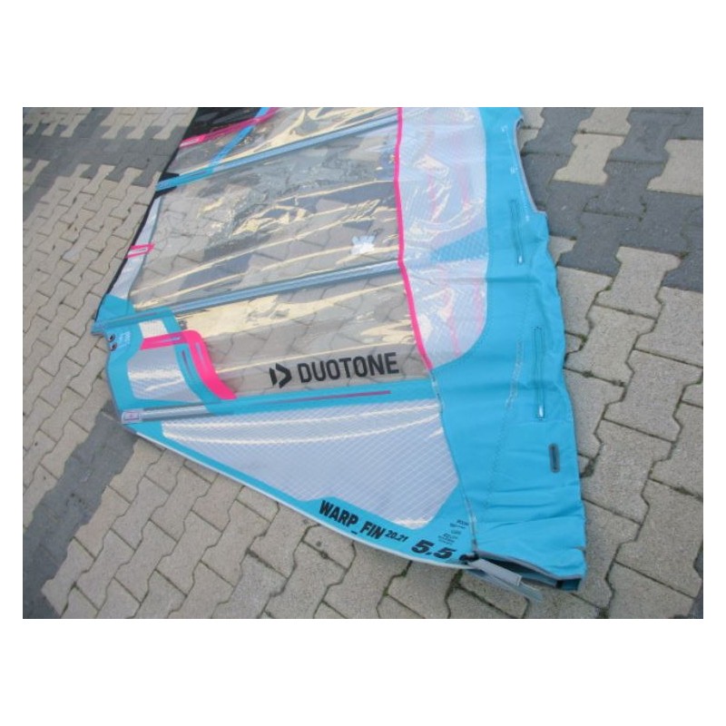 Voile Windsurf TEST Duotone WARP FIN 5,5 m² 2021