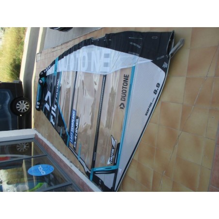 Voile Windsurf occasion Duotone WARP FOIL 8,9 m² 2021 COURSE