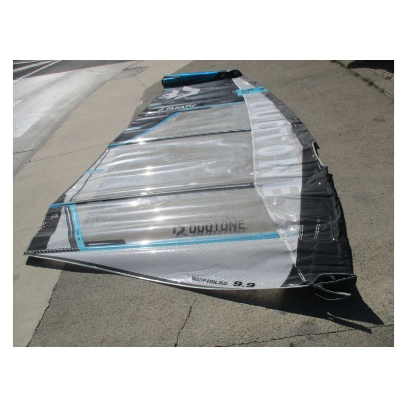 Voile Windsurf occasion Duotone WARP FOIL 9,9 m² 2021 COURSE