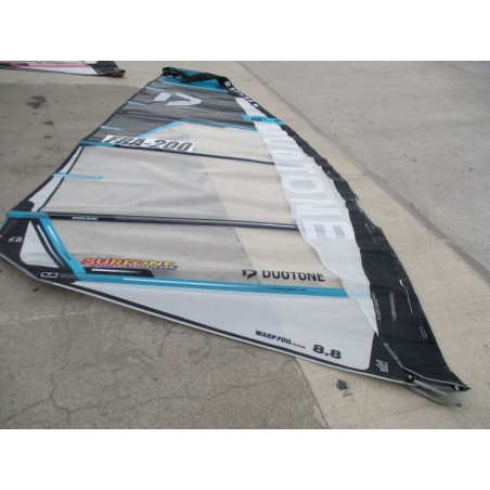 Voile Windsurf occasion Duotone WARP FOIL 8,8 m² 2021