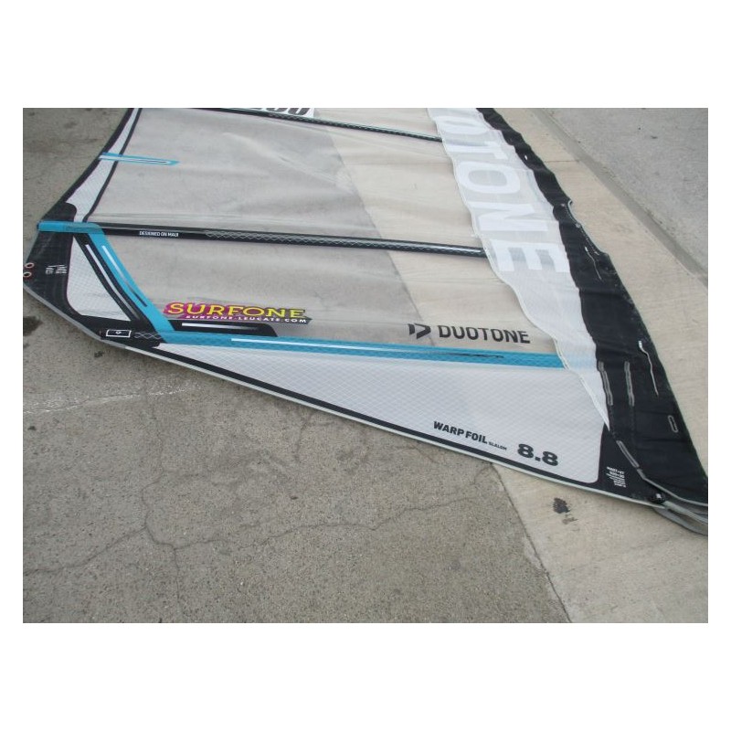 Voile Windsurf occasion Duotone WARP FOIL 8,8 m² 2021