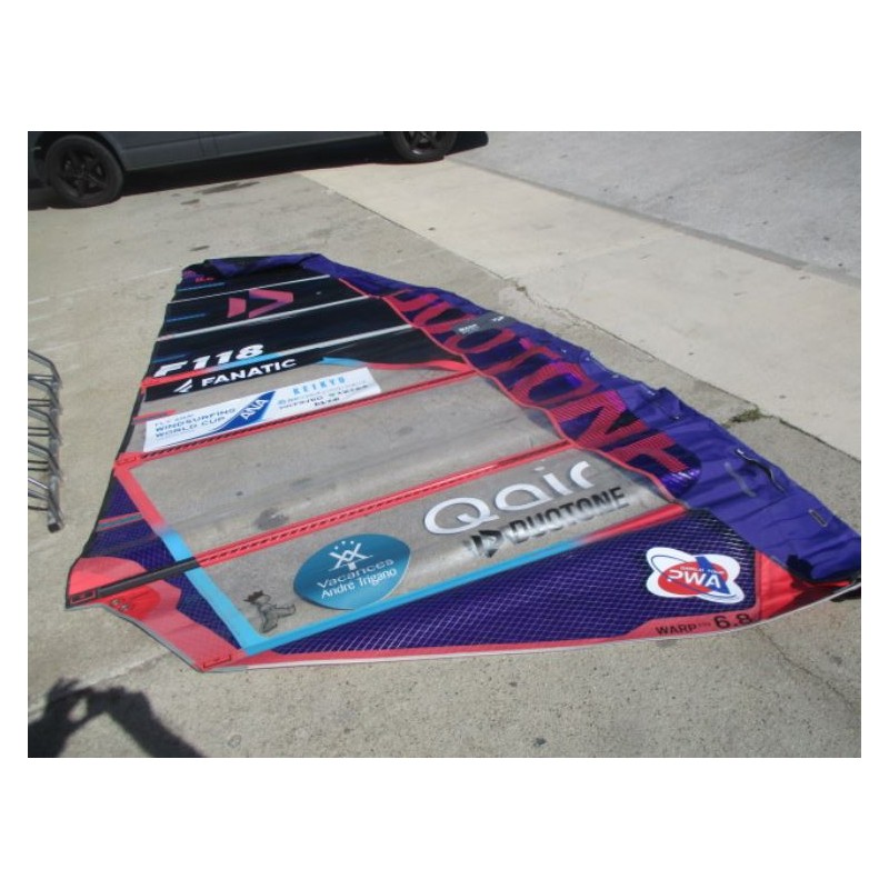 Voile Windsurf occasion Duotone WARP FIN 6,8 m² 2023