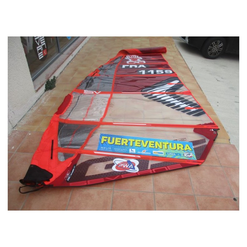 Voile Windsurf occasion TEST Severne HYPERGLIDE5 7 m² 2023