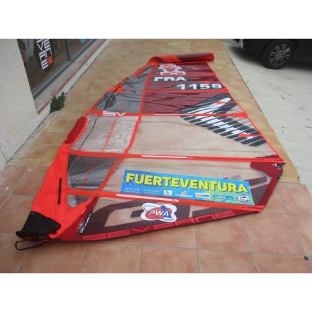 Voile Windsurf occasion TEST Severne HYPERGLIDE5 7 m² 2023