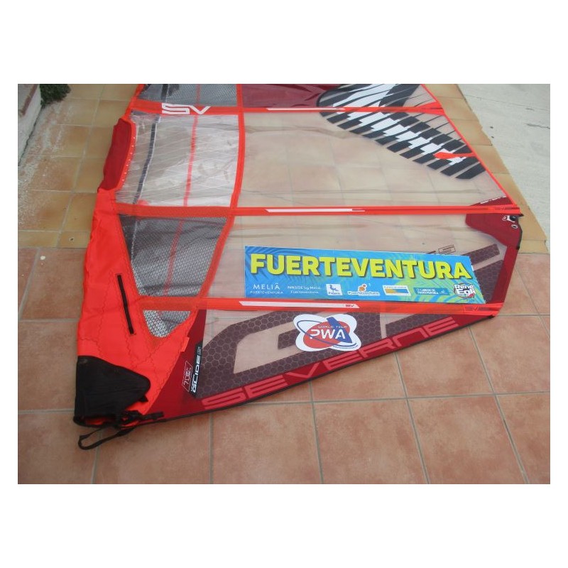 Voile Windsurf occasion TEST Severne HYPERGLIDE5 7 m² 2023