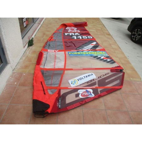 Voile Windsurf occasion TEST Severne HYPERGLIDE5 6 m² 2023