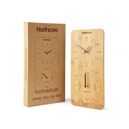 Northcore Pendule et marée Bamboo Edition