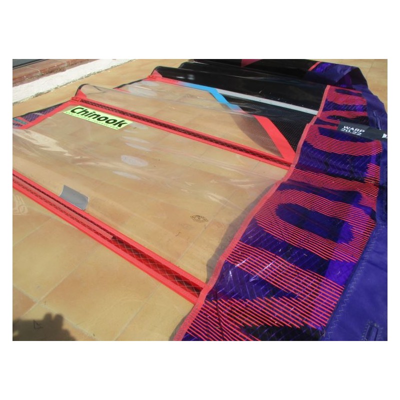 Voile Windsurf occasion Duotone WARP FIN 6,8 m² 2022