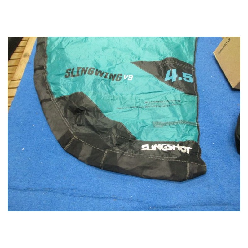 Aile de Wing occasion Slingshot slingwing V3 4,5 m² blue 2022
