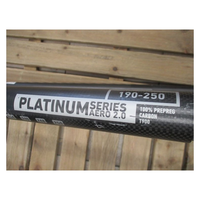 Wishbone Windsurf occasion Duotone Platinum Aero 2.0 Series carbon 190 / 250
