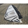 Voile Windsurf occasion Proto ERIC BEALE NORTH RECORD blanche 4 m² 1988