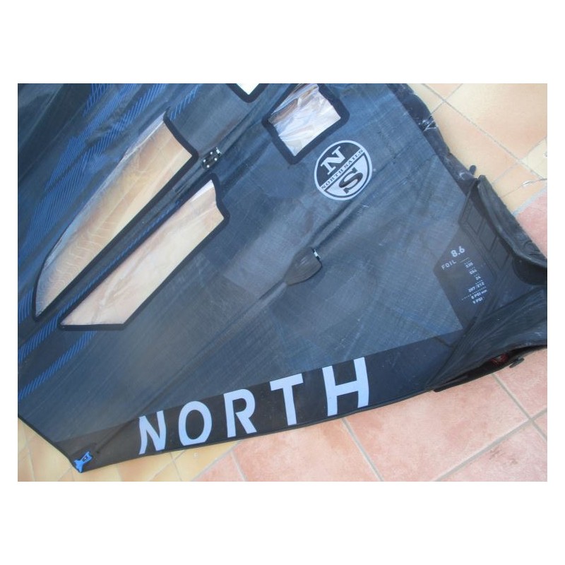Voile Windsurf occasion North sails SLALOM FOIL 8,6 m² 2023