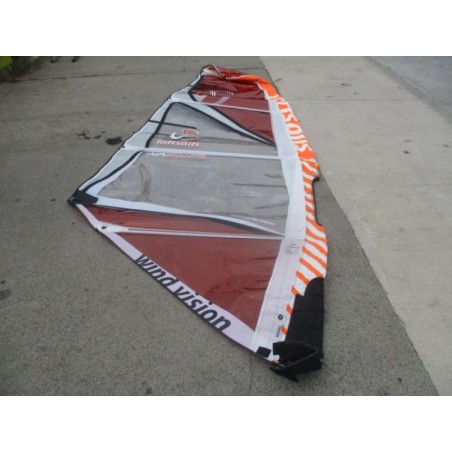 Voile Windsurf occasion Loftsails AIRSCAPE 4,4 m² 2017 Orange