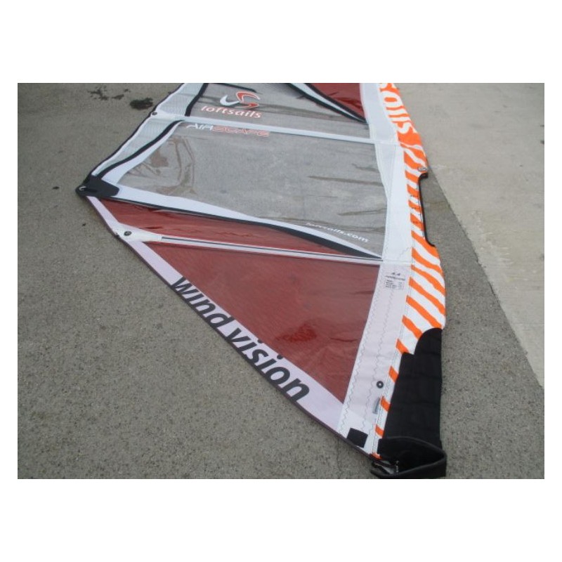 Voile Windsurf occasion Loftsails AIRSCAPE 4,4 m² 2017 Orange