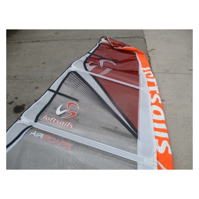 Voile Windsurf occasion Loftsails AIRSCAPE 4,4 m² 2017 Orange