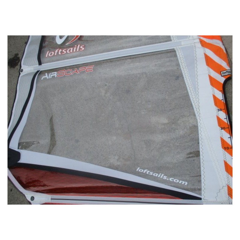 Voile Windsurf occasion Loftsails AIRSCAPE 4,4 m² 2017 Orange