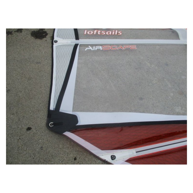 Voile Windsurf occasion Loftsails AIRSCAPE 4,4 m² 2017 Orange