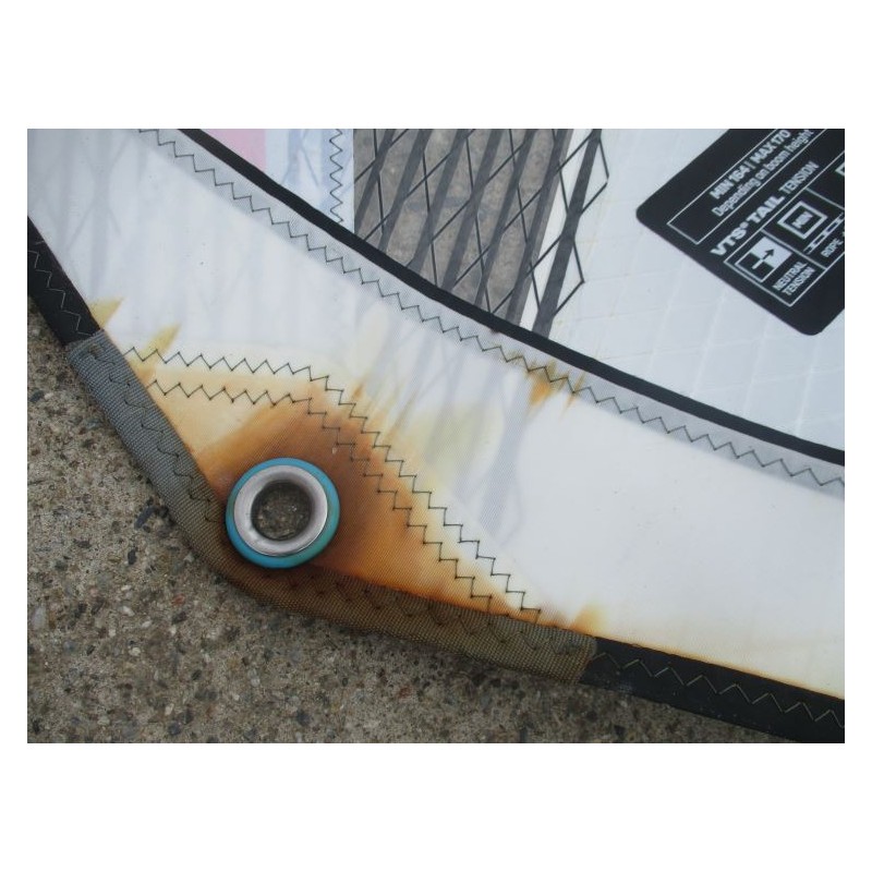 Voile Windsurf occasion Duotone Super Hero SLS 5,3 m² 2024 WHITE