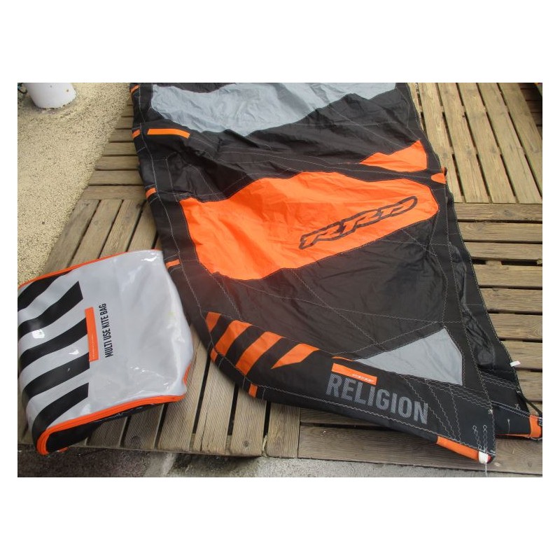 Aile nue Kitesurf occasion RRD RELIGION Y28 7 m² 2024 STRIPE