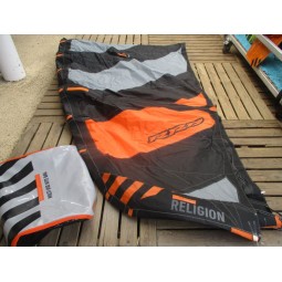 Aile nue Kitesurf occasion RRD RELIGION Y28 7 m² 2024 STRIPE