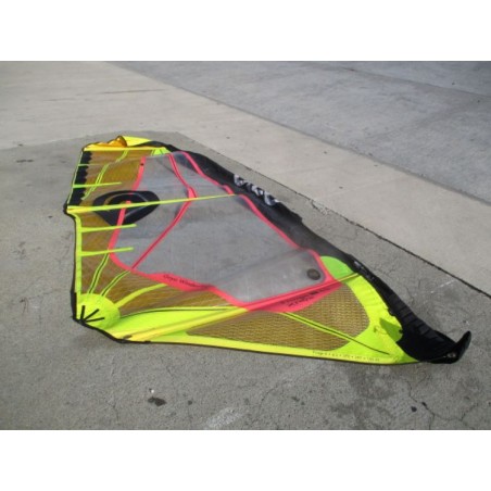 Voile Windsurf occasion Goya Fringe PRO 4,5 m² 2018 fuchsia/yellow