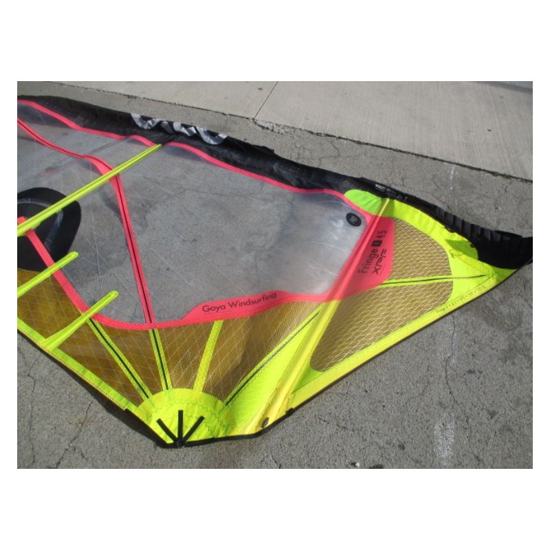 Voile Windsurf occasion Goya Fringe PRO 4,5 m² 2018 fuchsia/yellow