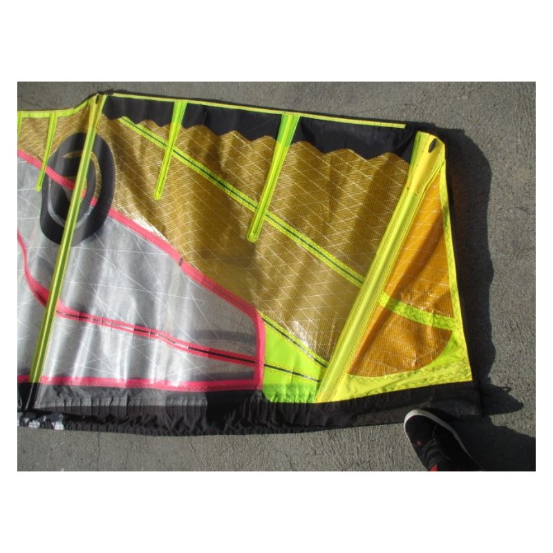 Voile Windsurf occasion Goya Fringe PRO 4,5 m² 2018 fuchsia/yellow