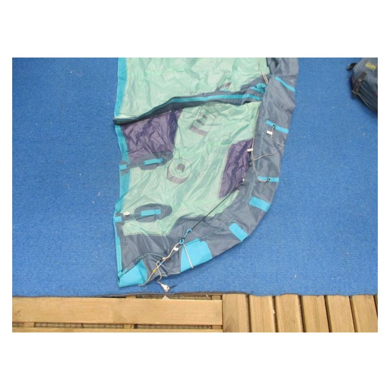 Aile nue Kitesurf occasion Duotone Neo 4 m² 2023 C29 mint/blue
