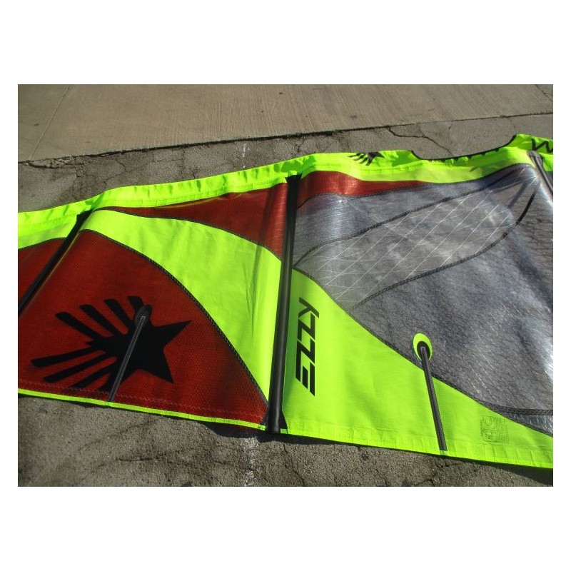 Voile Windsurf occasion Ezzy sails WAVE 5 m² 2022 Orange