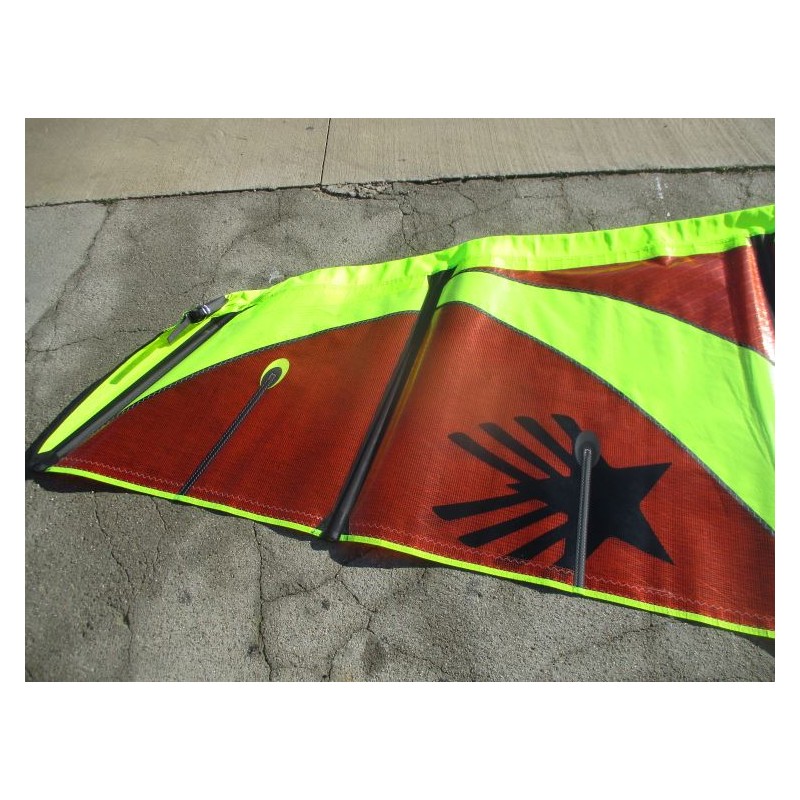 Voile Windsurf occasion Ezzy sails WAVE 5 m² 2022 Orange