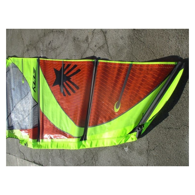 Voile Windsurf occasion Ezzy sails WAVE 5 m² 2022 Orange