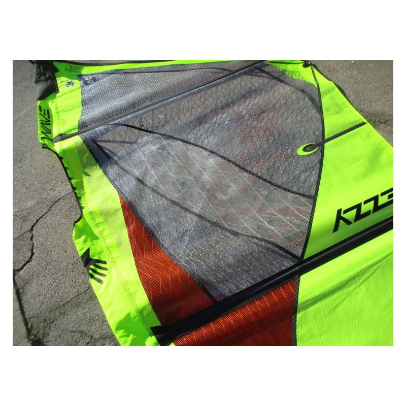 Voile Windsurf occasion Ezzy sails WAVE 5 m² 2022 Orange