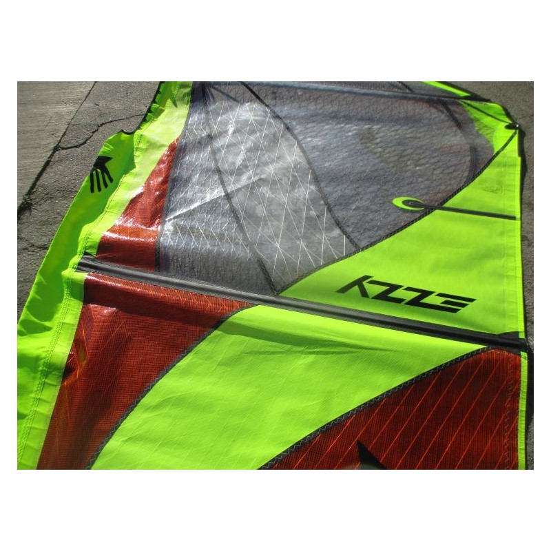Voile Windsurf occasion Ezzy sails WAVE 5 m² 2022 Orange