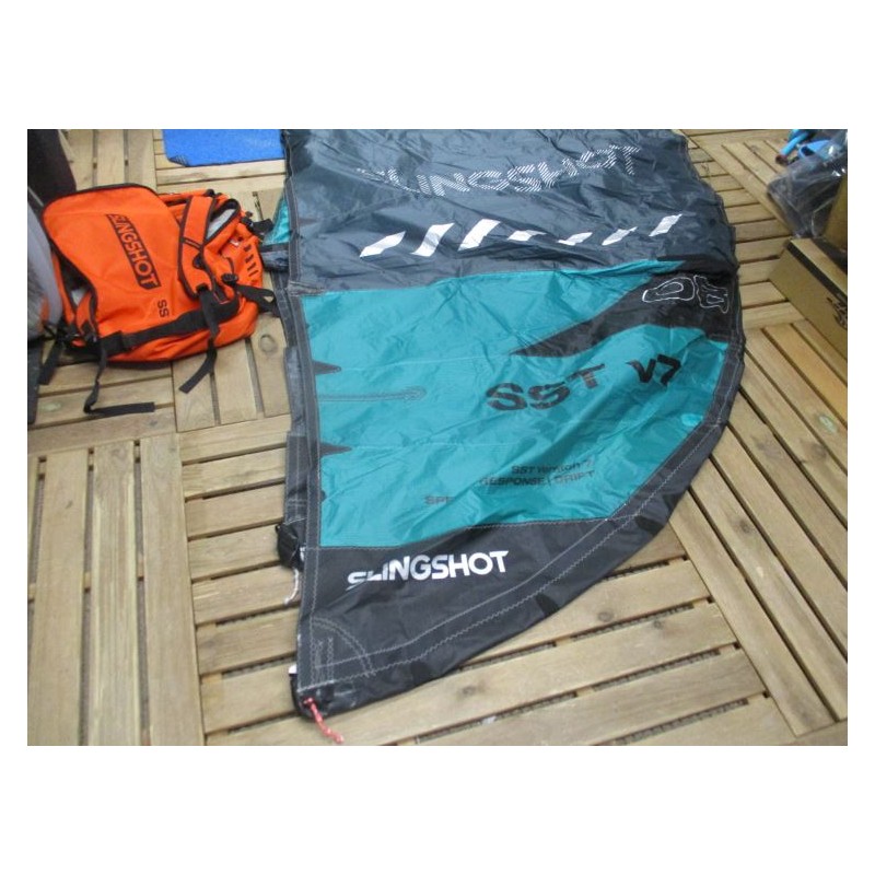 Aile nue Kitesurf occasion Slingshot SST V7 8 m² 2024 bleu 