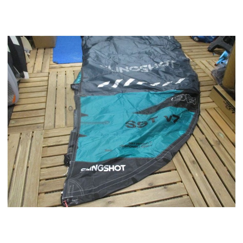 Aile nue Kitesurf occasion Slingshot SST V7 8 m² 2024 bleu 
