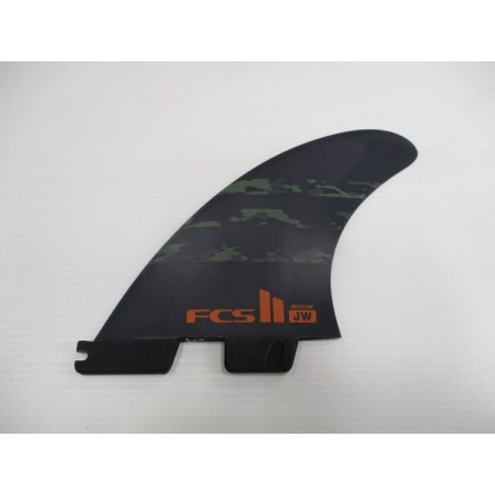 FCS FCS II JW PC Medium Army/Camo Tri Retail Fins