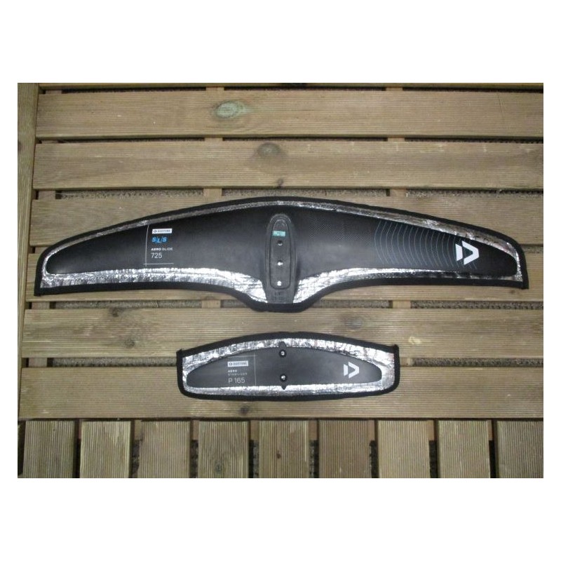 Front Wing & Stab TEST Duotone Wing Set Aero Glide SLS 725/P165
