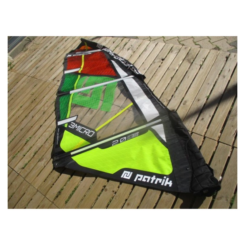 Voile Windsurf occasion Patrik MICRO 2 m² 2025