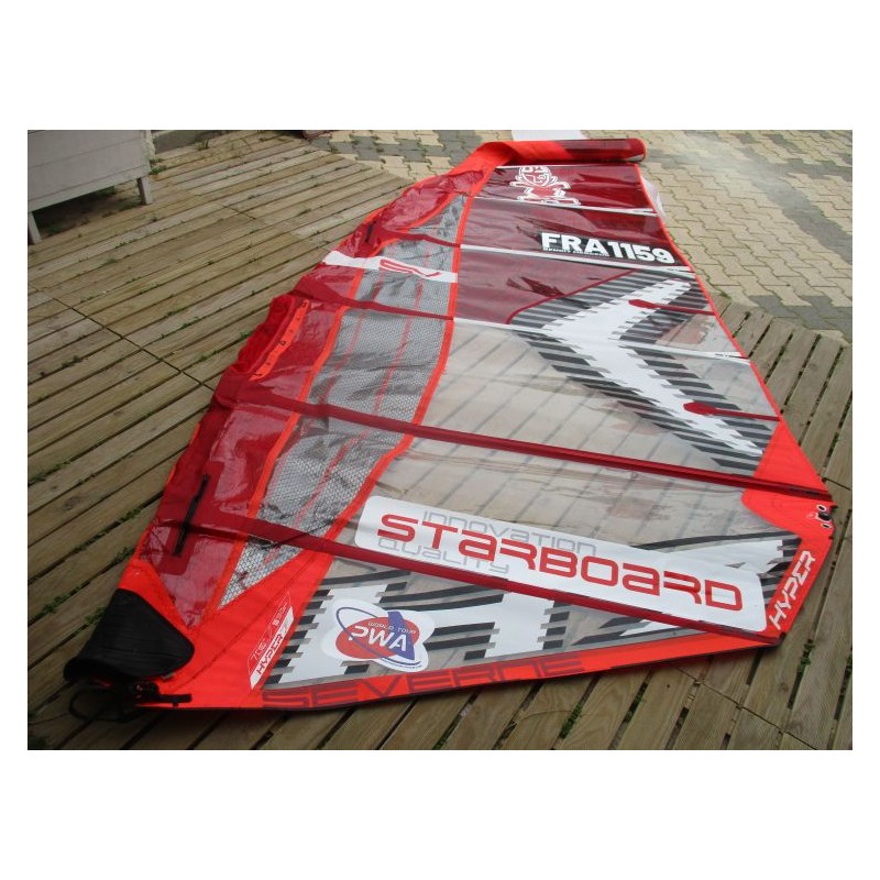 Voile Windsurf occasion Severne HYPER7 7 m² 2024