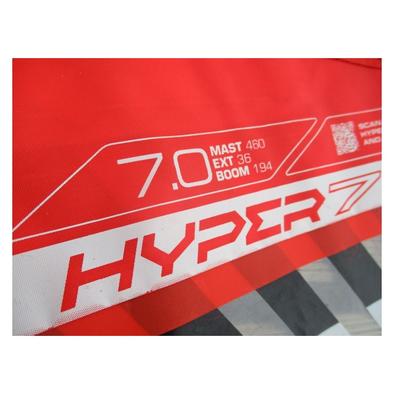 Voile Windsurf occasion Severne HYPER7 7 m² 2024