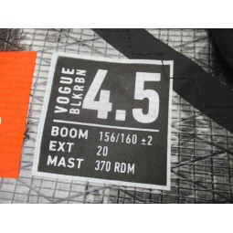 Voile Windsurf occasion RRD VOGUE BLACK RIBBON Y29 4,5 m² 2025