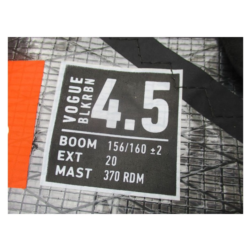 Voile Windsurf occasion RRD VOGUE BLACK RIBBON Y29 4,5 m² 2025