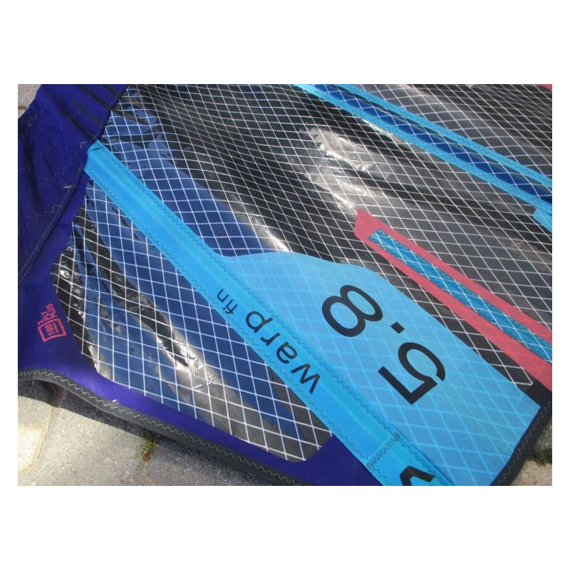 Voile Windsurf occasion Duotone WARP FIN 5,8 m² 2023