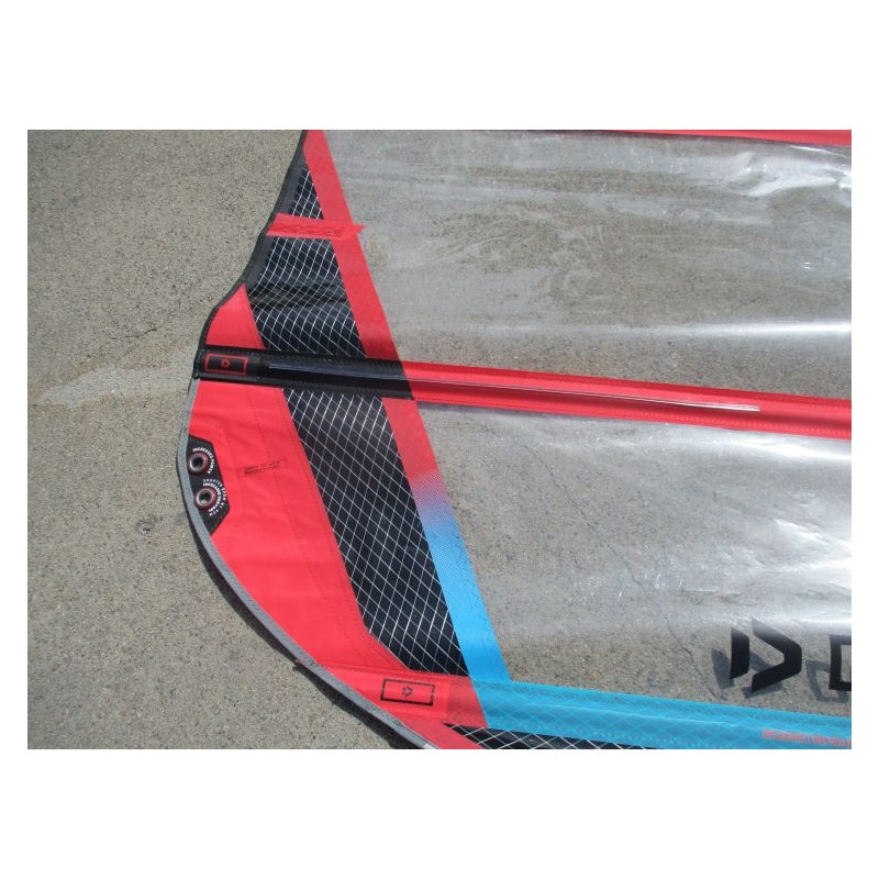Voile Windsurf occasion Duotone Warp_Foil 4,5 m² 2022 black-berry