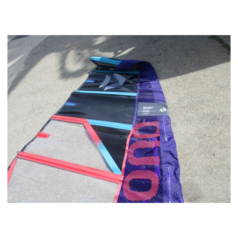 Voile Windsurf occasion Duotone Warp_Foil 4,5 m² 2022 black-berry