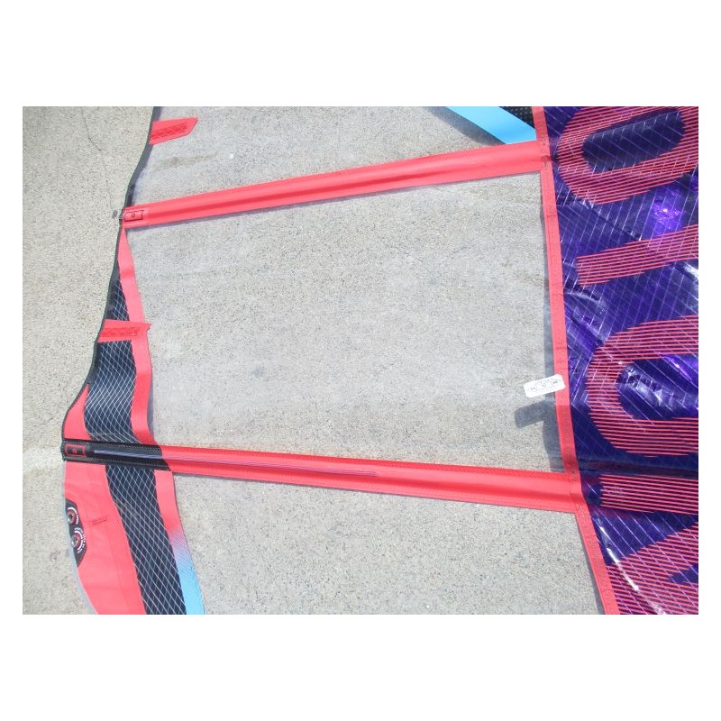 Voile Windsurf occasion Duotone Warp_Foil 4,5 m² 2022 black-berry