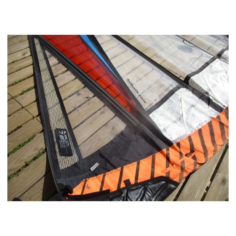 Voile Windsurf occasion Loftsails racingblade 7,8 m² 2016