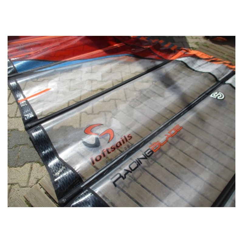 Voile Windsurf occasion Loftsails racingblade 7,8 m² 2016